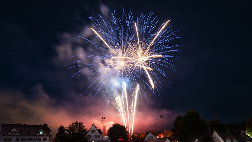 Quelles sont les villes qui tirent un feu d'artifice pour le r