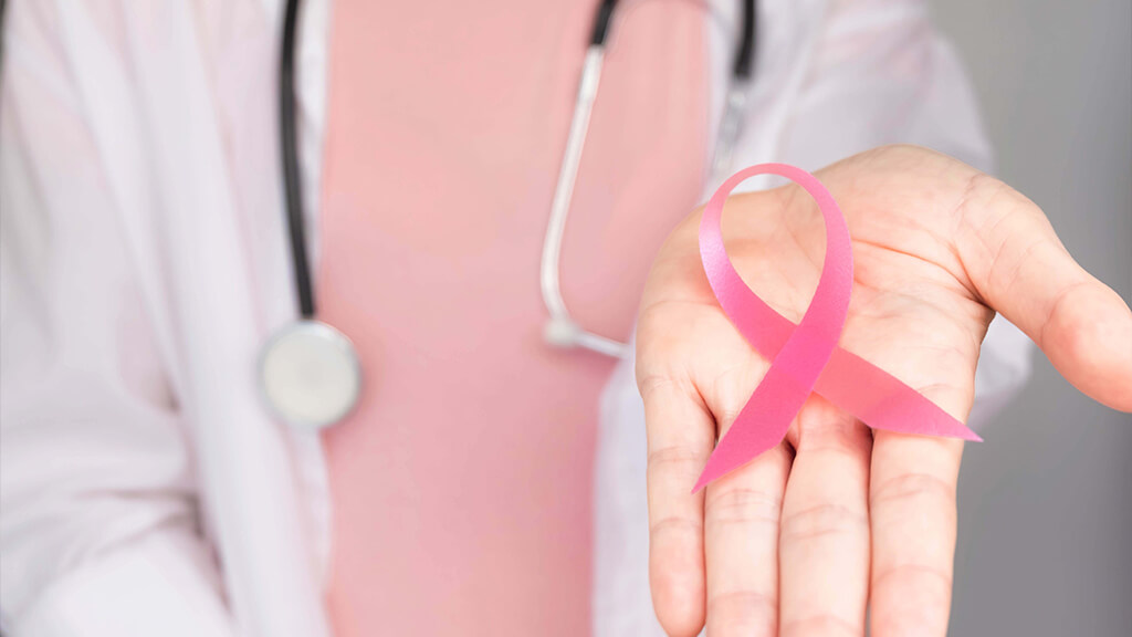 Ruban rose représentant la lutte contre le cancer pour Octobre rose via la fondation cancer.